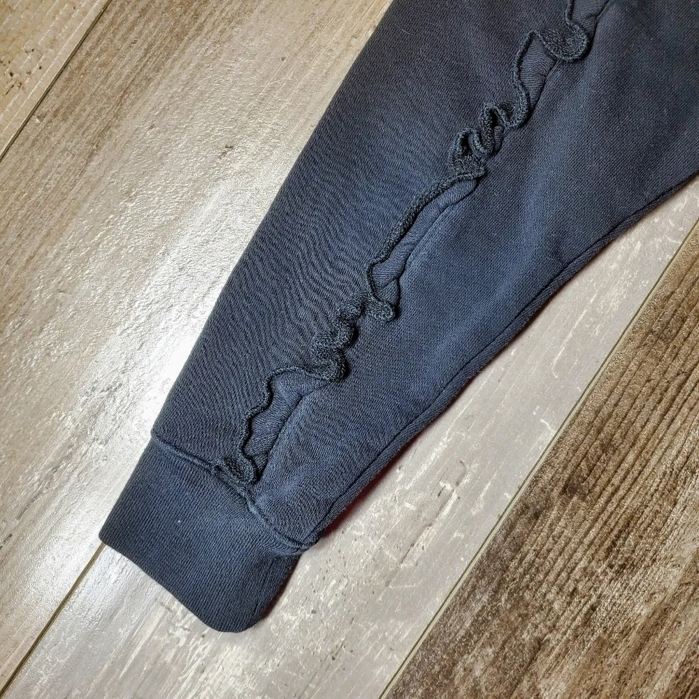 Garanimals Toddler Girls Size 2T  Black Jogging Ruffle Pants Joggers EUC